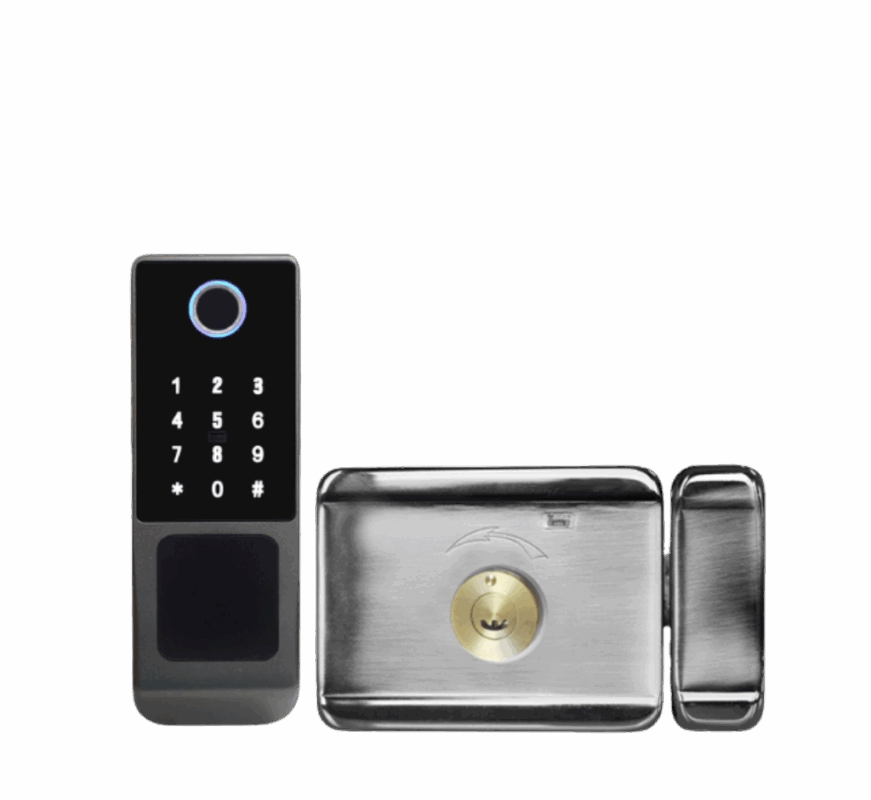 Khoá vân tay cửa cổng